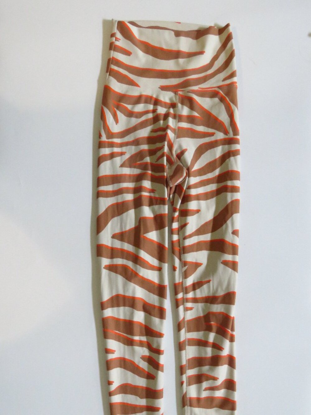Beach Riot Piper Cloud Cream Zebra Print Leggings